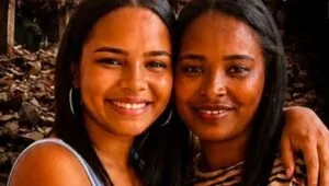 Talita e Diana, vítimas de explosão de gás em Santo Antônio de Jesus